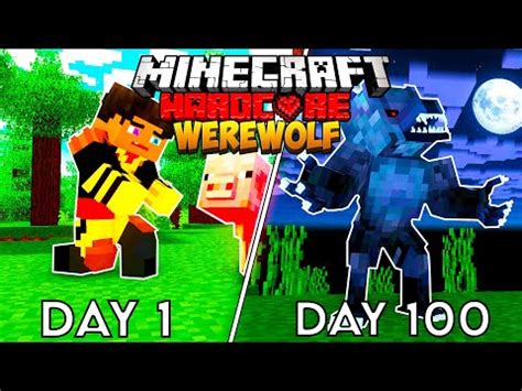 I Survived 100 Days as a Werewolf in Minecraft... Here's What Happened ...