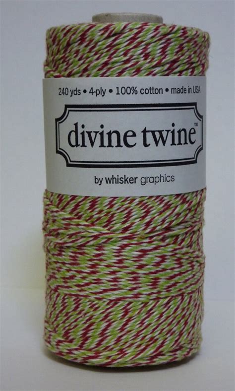 Items similar to Bakers Twine Christmas Colors on Etsy