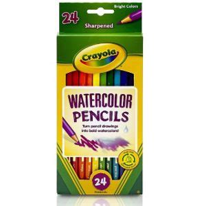 Crayola Watercolor Pencils Review