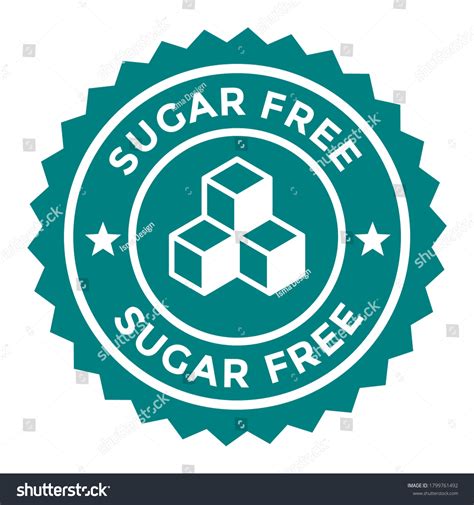 Sugar Free Vector Logo Badge Template Stock Vector (Royalty Free ...