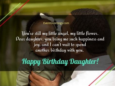 65 Amazing Birthday Wishes For Daughter From Dad