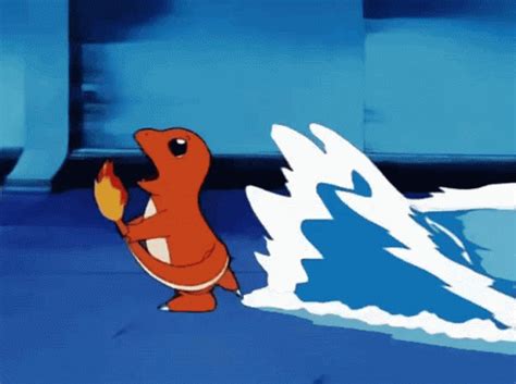 Pixelated Pokémon Charmander Running GIF | GIFDB.com