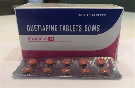 Quetiapine Tablets - 50mg | Sydler Remedies Private Limited