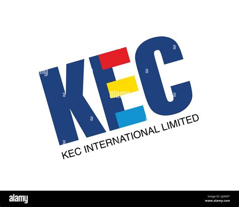 KEC International, rotated logo, white background Stock Photo - Alamy