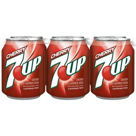 7UP 7UP Cherry, 8 Fl Oz Cans, 6 Pack (8 fl oz) - Instacart