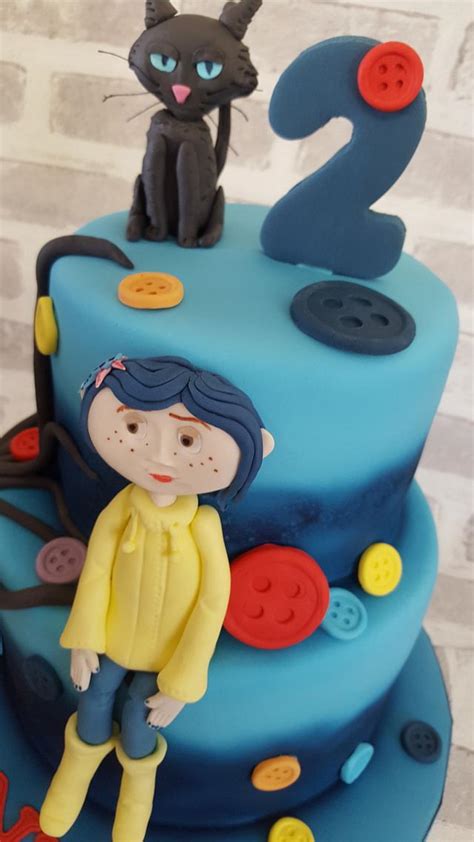 Coraline cake - Cake by Linda's cake studio - CakesDecor