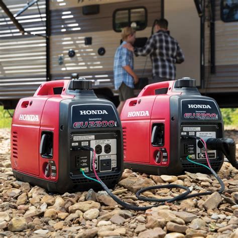 Honda EU2200i 2,200 Watt Super Quiet Gas Power Portable Inverter Gener ...