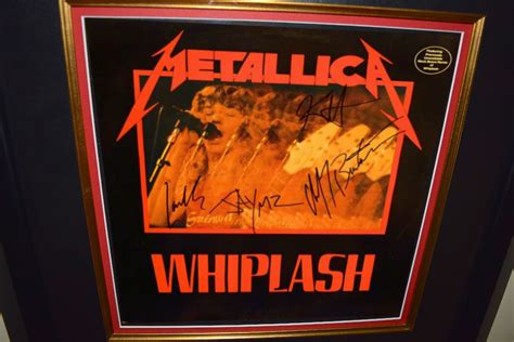 Metallica Whiplash, Kirk Hammett, Lars Ulrich, James Hetfield, Cliff ...