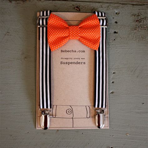 Suspenders and bow tie set for the groomsmen | Suspenders wedding ...