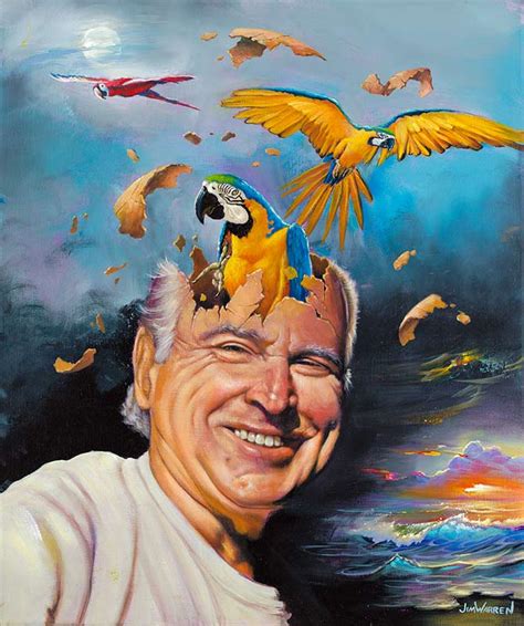 Jimmy Buffett Parrot Head - Jim Warren Studios