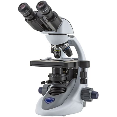 Optika Binocular microscope 1000x, IOS objective