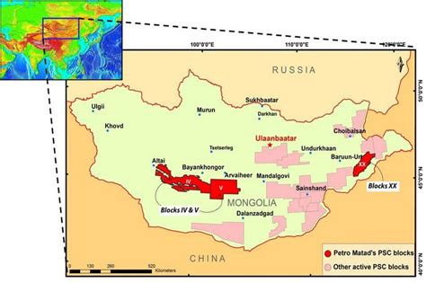 Mongolia: Shell withdraws from farm-in to Petro Matad's Blocks IV and V in West/Central Mongolia