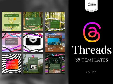 35 Instagram Threads Templates & Threads Guide for Business - Etsy