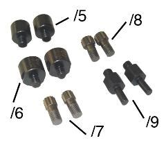 T10172/5-9, Counterhold - Kit - Adapters 5-9 - VW Authorized Tools and Equipment