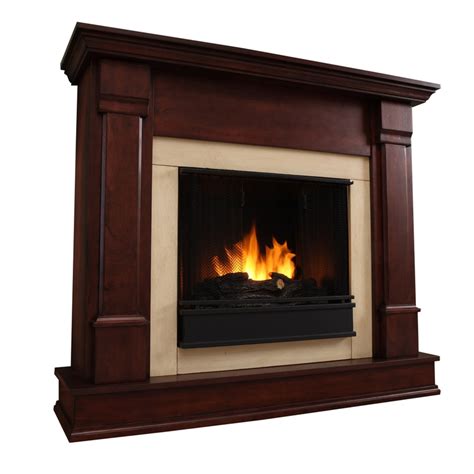 Shop Real Flame 48-in Gel Fuel Fireplace at Lowes.com