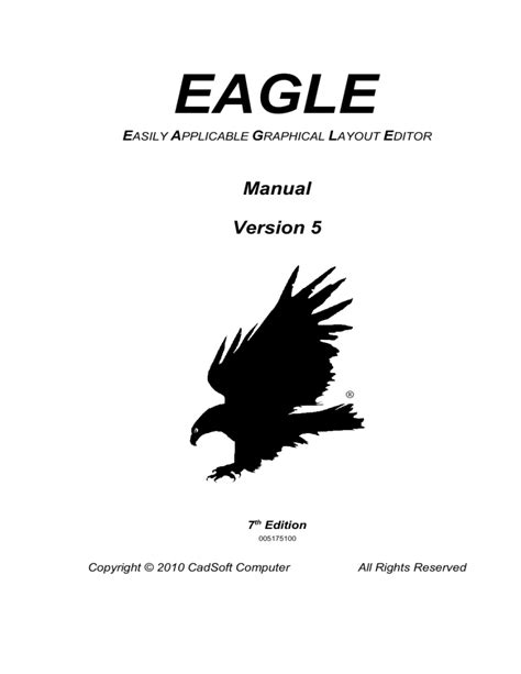 Eagle Manual