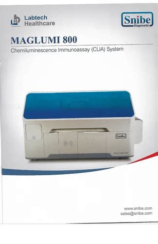 Maglumi 800 Chemiluminescence Immunoassay System, 200 Samples at Rs ...