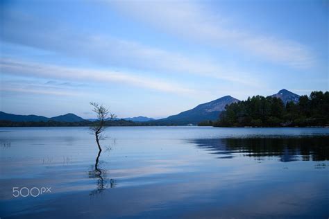 Between Blues - at Hibara Lake, Fukushima, Japan. | Natural landmarks ...