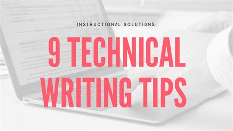 9 Technical Writing Tips Every Writer Needs to Know