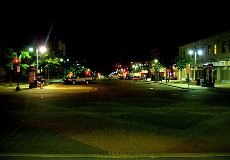 Downtown Iowa City at Night by moonlightrose44 on DeviantArt