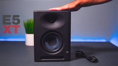 PreSonus Eris E5 XT - Near Field Studio Monitor - YouTube