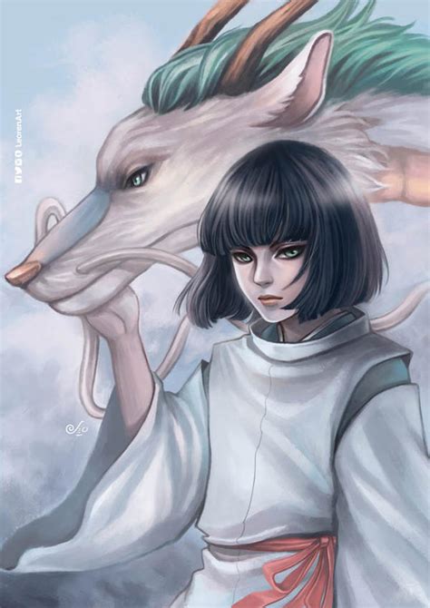 Haku -Spirited Away- by LeorenArt on DeviantArt