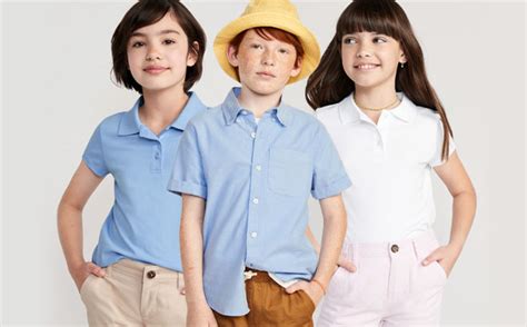 Old Navy Kids Uniforms 50% Off! | Free Stuff Finder