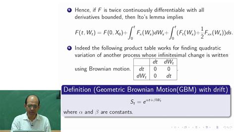 Geometric Brownian motion - YouTube