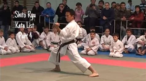 A Complete List of Shito Ryu Kata with Videos (P. 4)