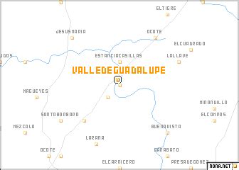 Valle de Guadalupe (Mexico) map - nona.net