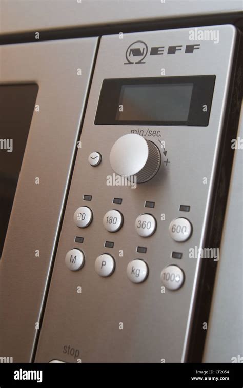 Neff microwave oven control panel Stock Photo - Alamy