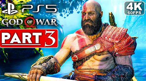 GOD OF WAR PS5 Gameplay Walkthrough Part 3 [4K 60FPS] - No Commentary ...