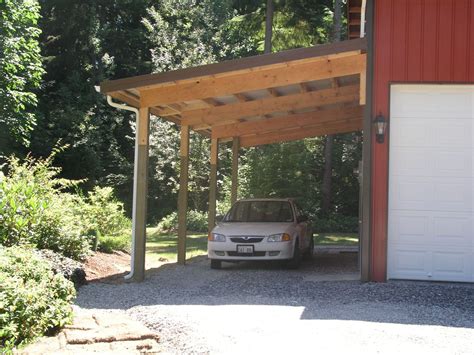 Ideal Wood Carports Attached To House Metal Carport With Storage Shed