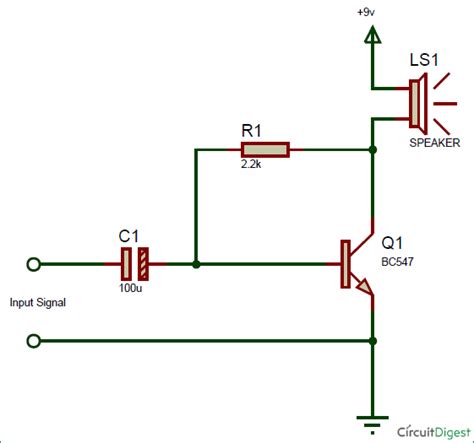 Simple Preamplifier Circuit Diagram