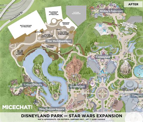 New Disney World 'Star Wars' Land Map Art Reveals the Upcoming Magic | Inverse