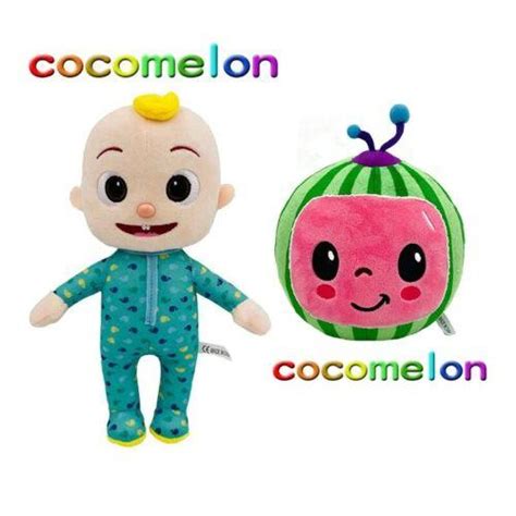 Cocomelon JJ Plush Toy Kids Educational Toy Watermelon & Boy Stuffed Doll Gift | #3778992992