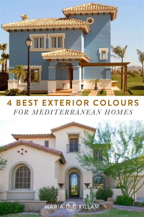 4 Best Exterior Colours for a Mediterranean Style House ...