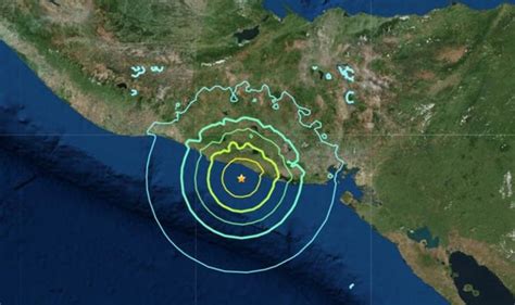 El Salvador earthquake: Is there a tsunami warning after MASSIVE 6.6 ...