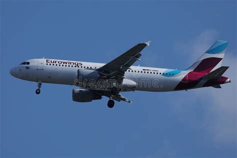 Eurowings Plane Flying Up in the Sky Editorial Photography - Image of eurowings, destinations ...