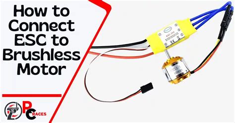 How To Connect ESC To Brushless Motor - 3 Easy Phases!