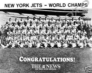 1968 NEW YORK JETS NFL SUPER BOWL 3 III CHAMPIONS 8X10 TEAM PHOTO #2 | eBay