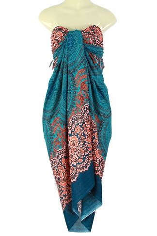 25 Latest Designs of Sarong Dresses for Women in Fashion