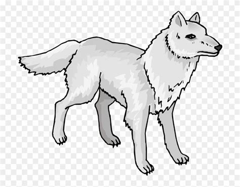 Animated Wolves Cliparts - Arctic Wolf Clipart - Png Download (#313042 ...