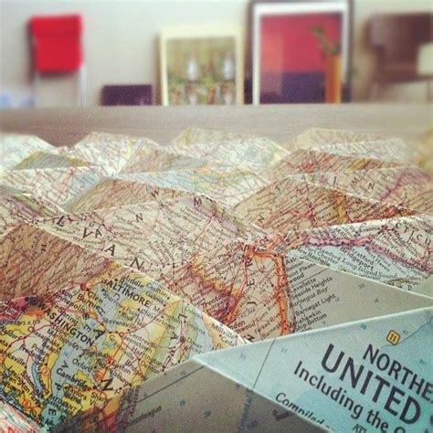 Untitled | Folded maps, Fold, Map