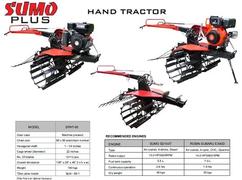 Sumo Plus Hand Tractor Philippines