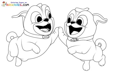 Puppy Dog Pals Coloring Pages