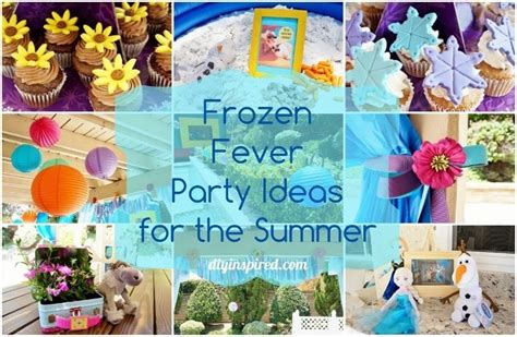 Frozen Fever Birthday Party for the Summer - DIY Inspired