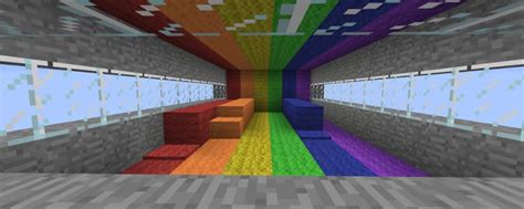 How to Make a Rainbow Runner Mini-Game in Minecraft