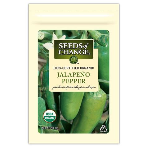 Seeds of Change Pepper Jalapeno (1-Pack)-01058 - The Home Depot