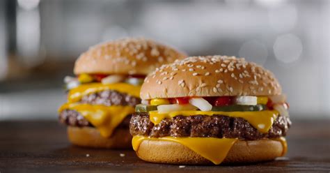 McDonald's Quarter Pounders now made from fresh not frozen beef